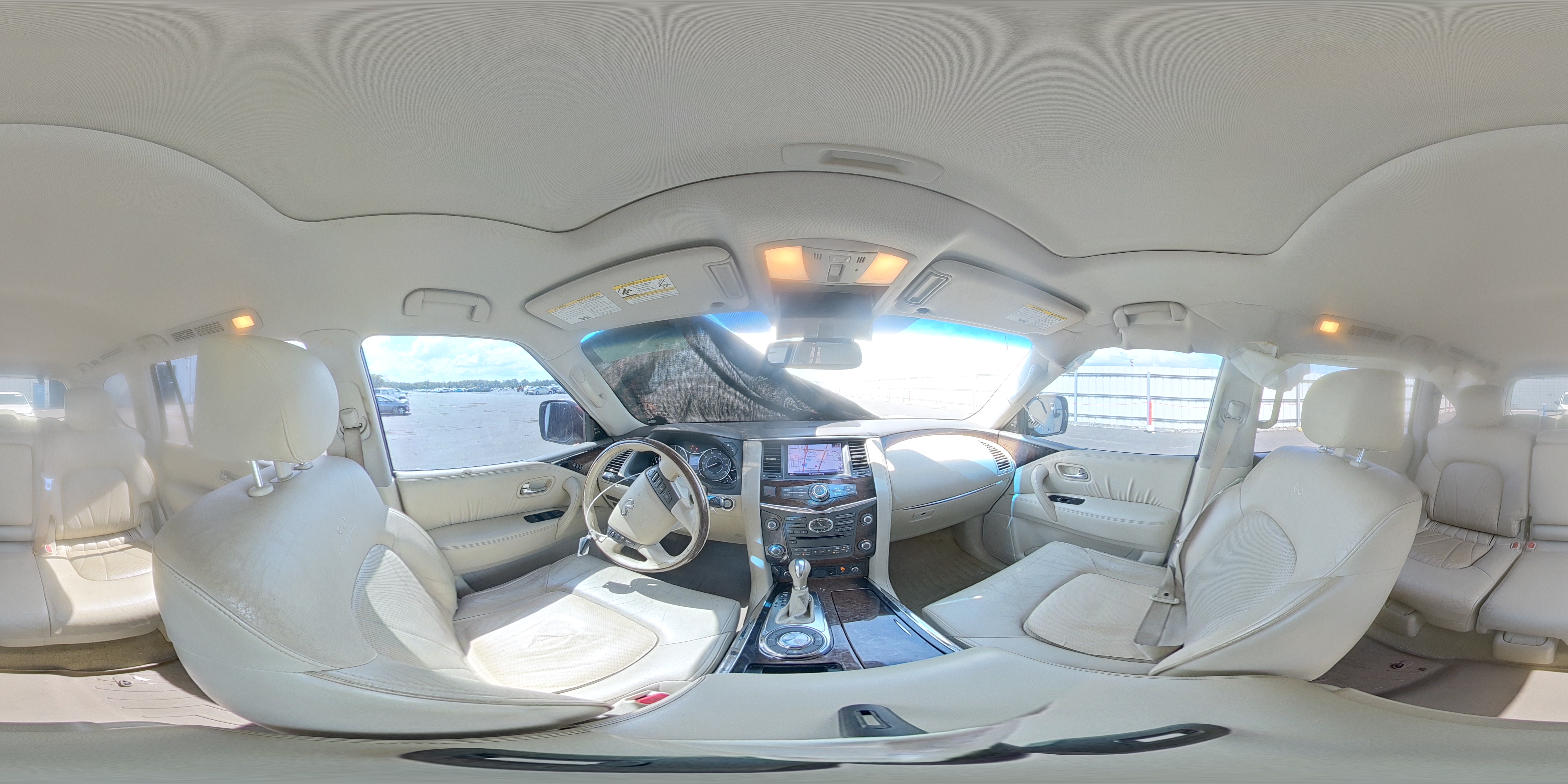 2012 Infiniti Qx56 Base Silver vin: JN8AZ2ND7C9716576