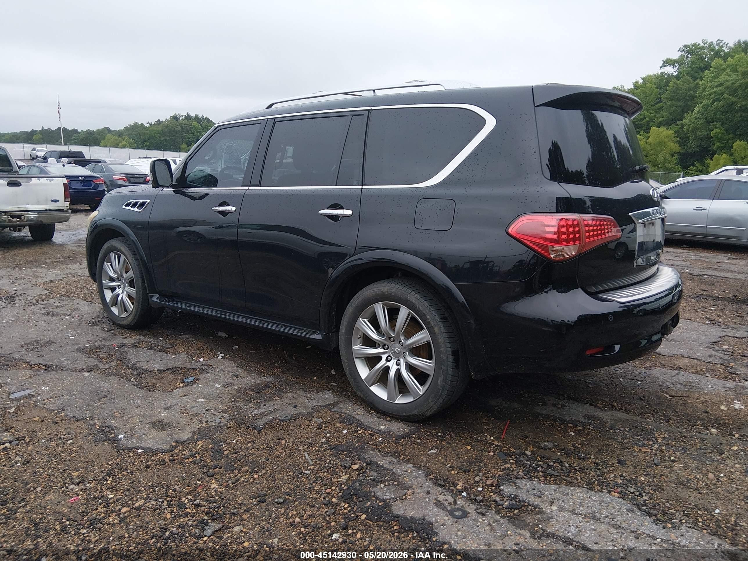 2013 Infiniti Qx56   Black vin: JN8AZ2ND7D9750146