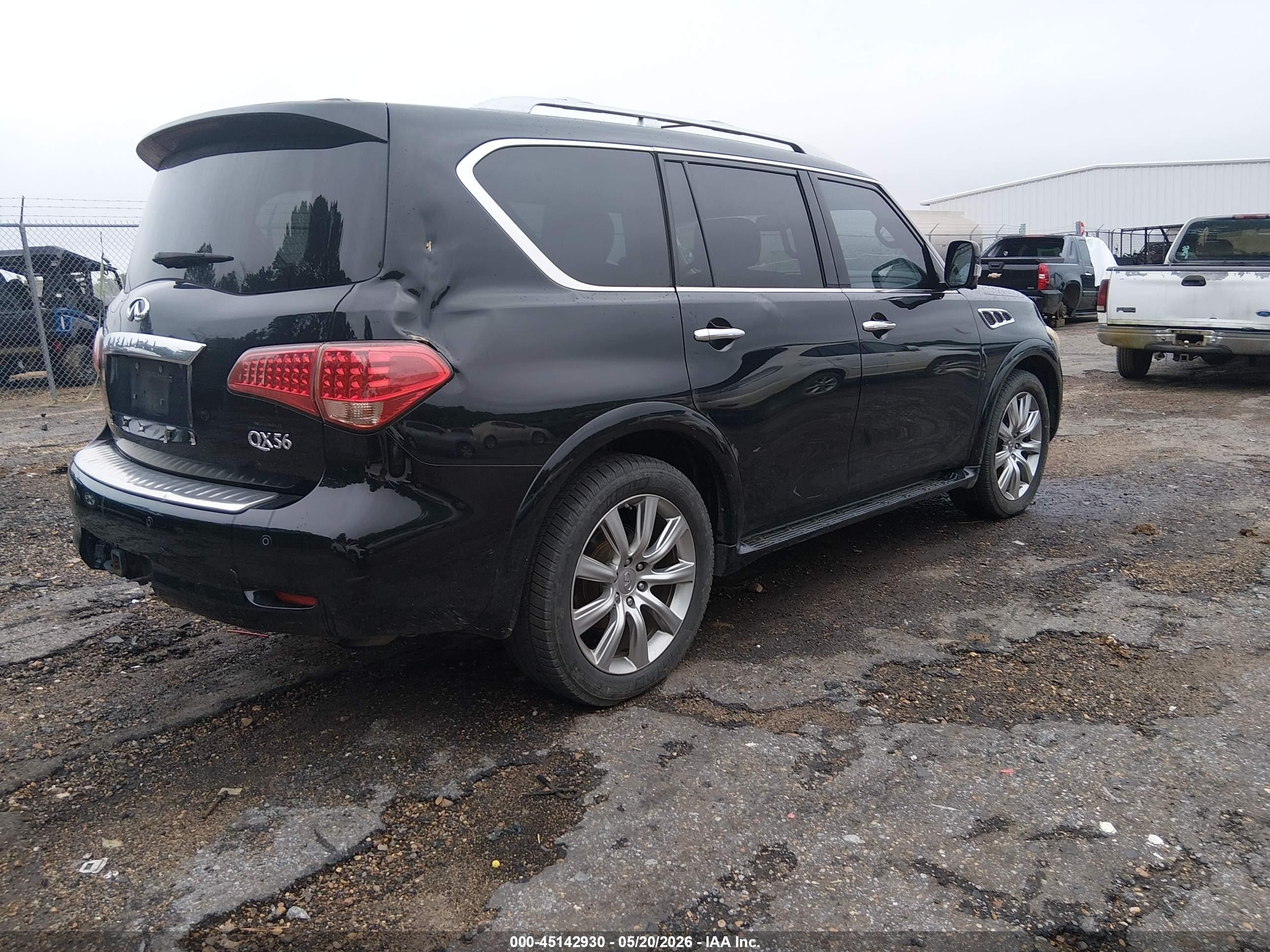 2013 Infiniti Qx56   Black vin: JN8AZ2ND7D9750146