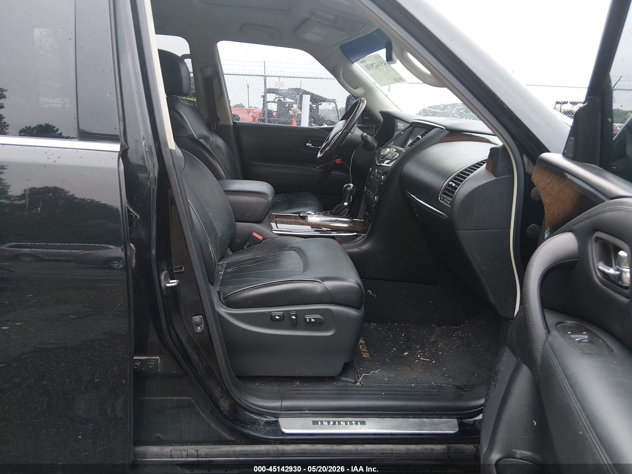 2013 Infiniti Qx56   Black vin: JN8AZ2ND7D9750146
