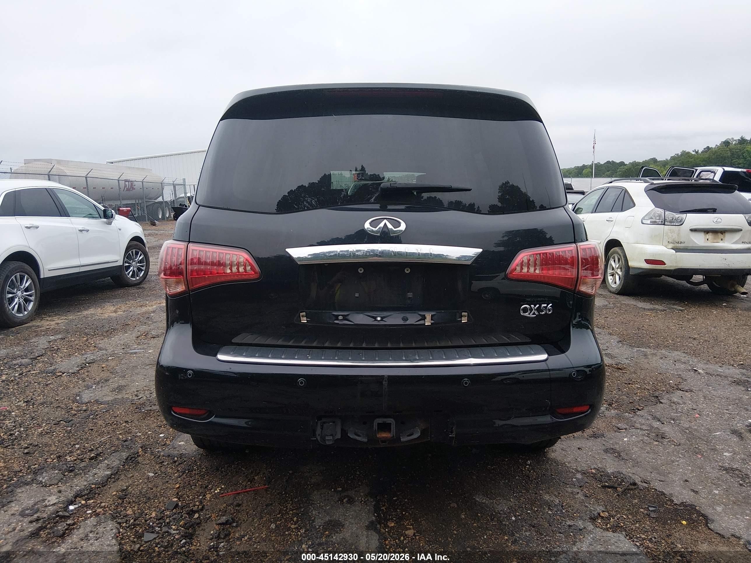2013 Infiniti Qx56   Black vin: JN8AZ2ND7D9750146