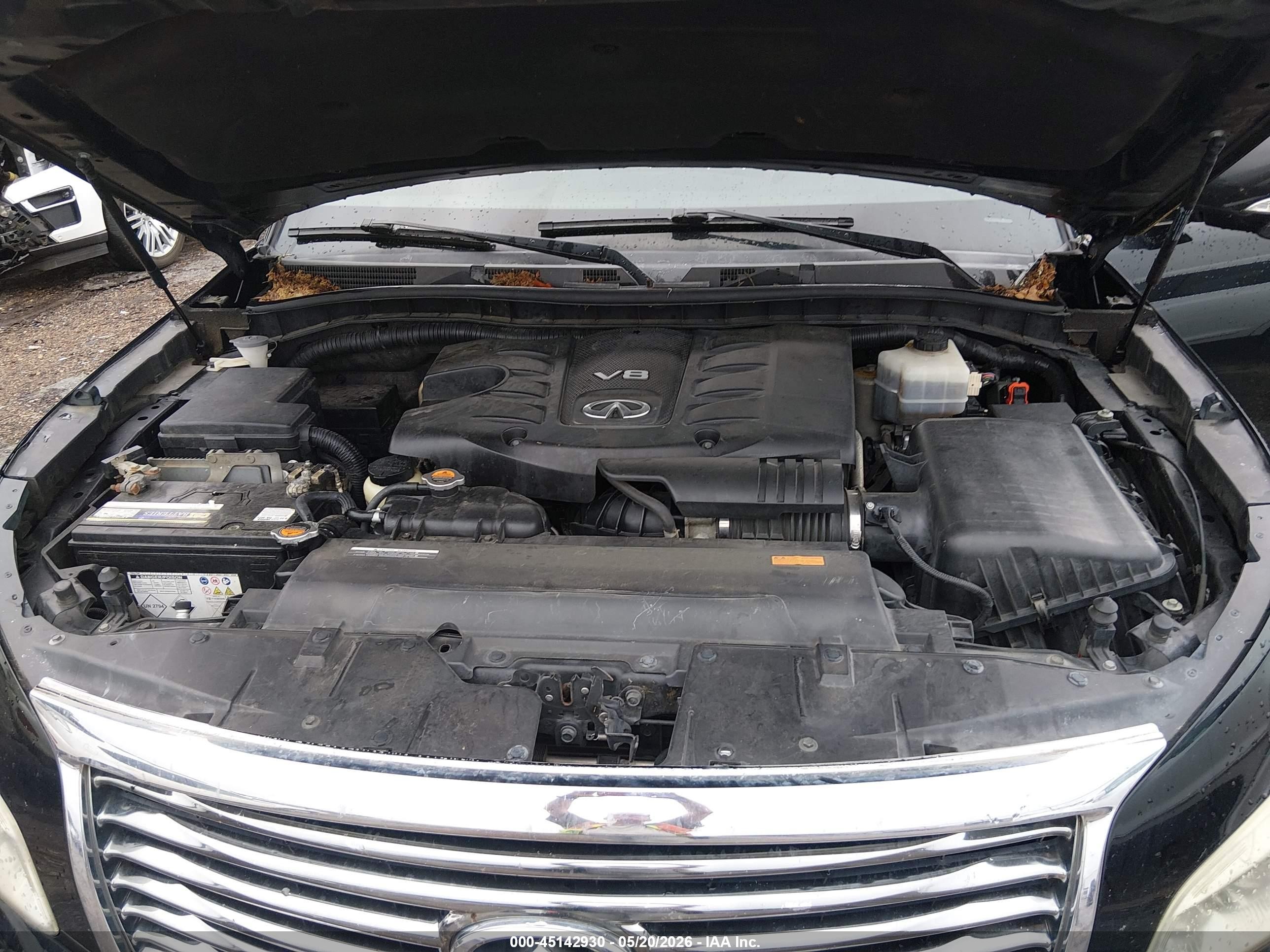 2013 Infiniti Qx56   Black vin: JN8AZ2ND7D9750146