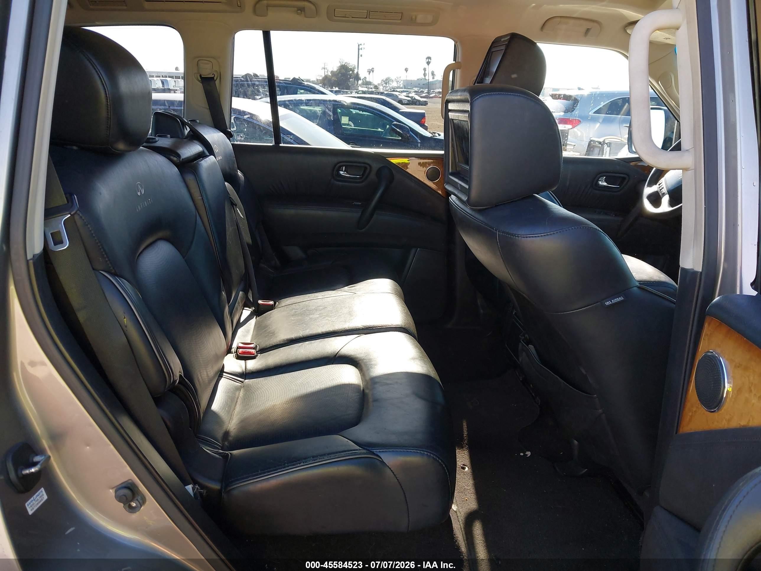 2013 Infiniti Qx56   Gray vin: JN8AZ2ND8D9750155