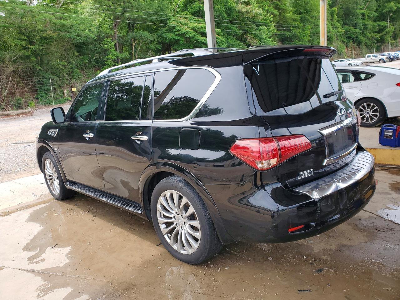 2015 Infiniti Qx80 Base Black vin: JN8AZ2ND8F9770974