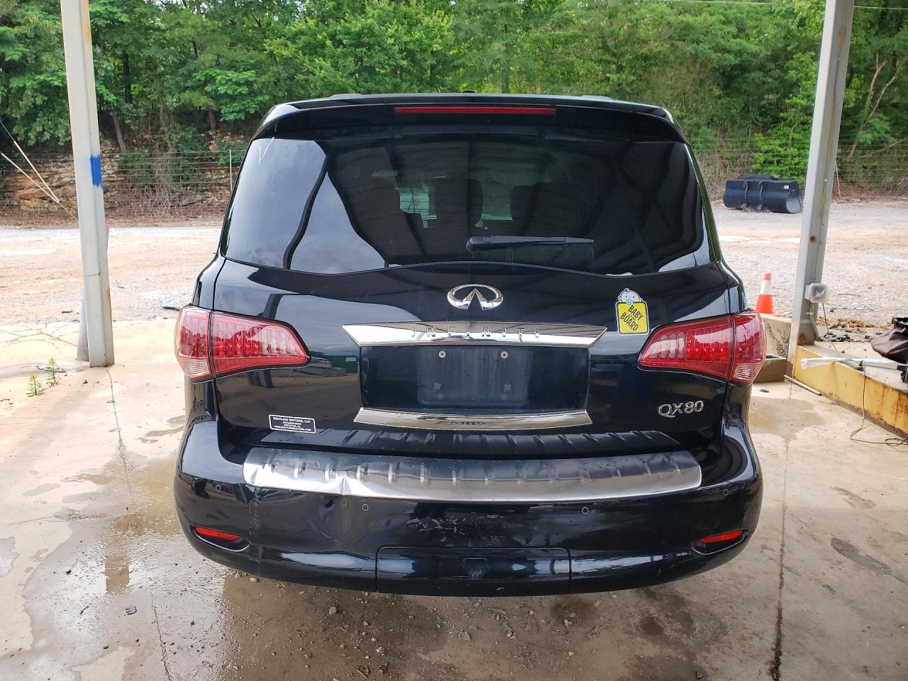 2015 Infiniti Qx80 Base Black vin: JN8AZ2ND8F9770974