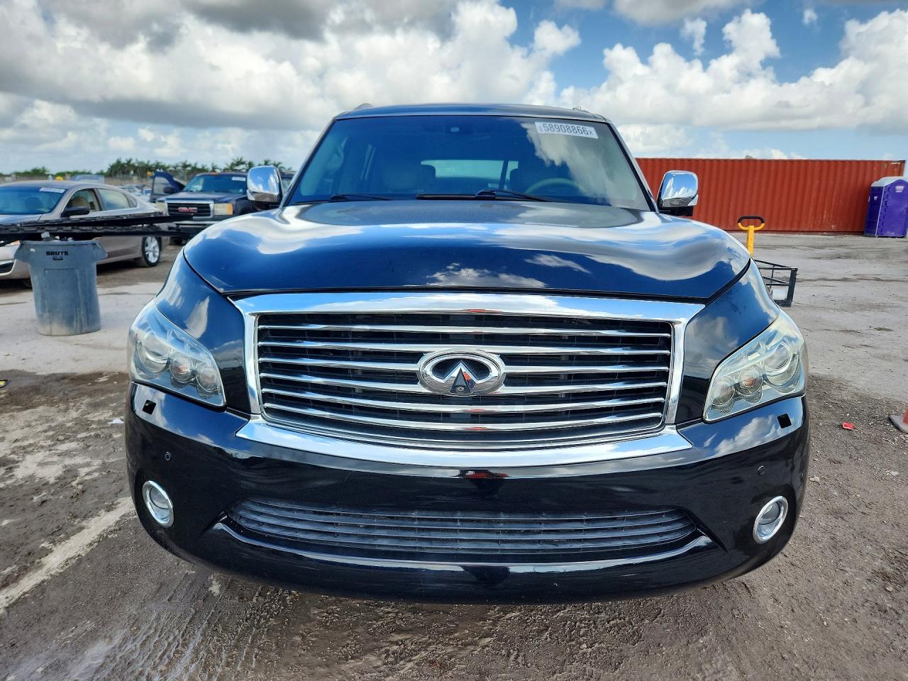 2011 Infiniti Qx56 Base Black vin: JN8AZ2ND9B9700748
