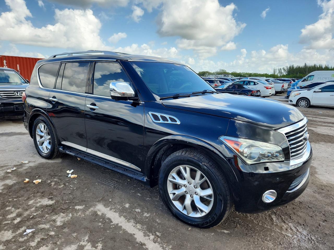 2011 Infiniti Qx56 Base Black vin: JN8AZ2ND9B9700748