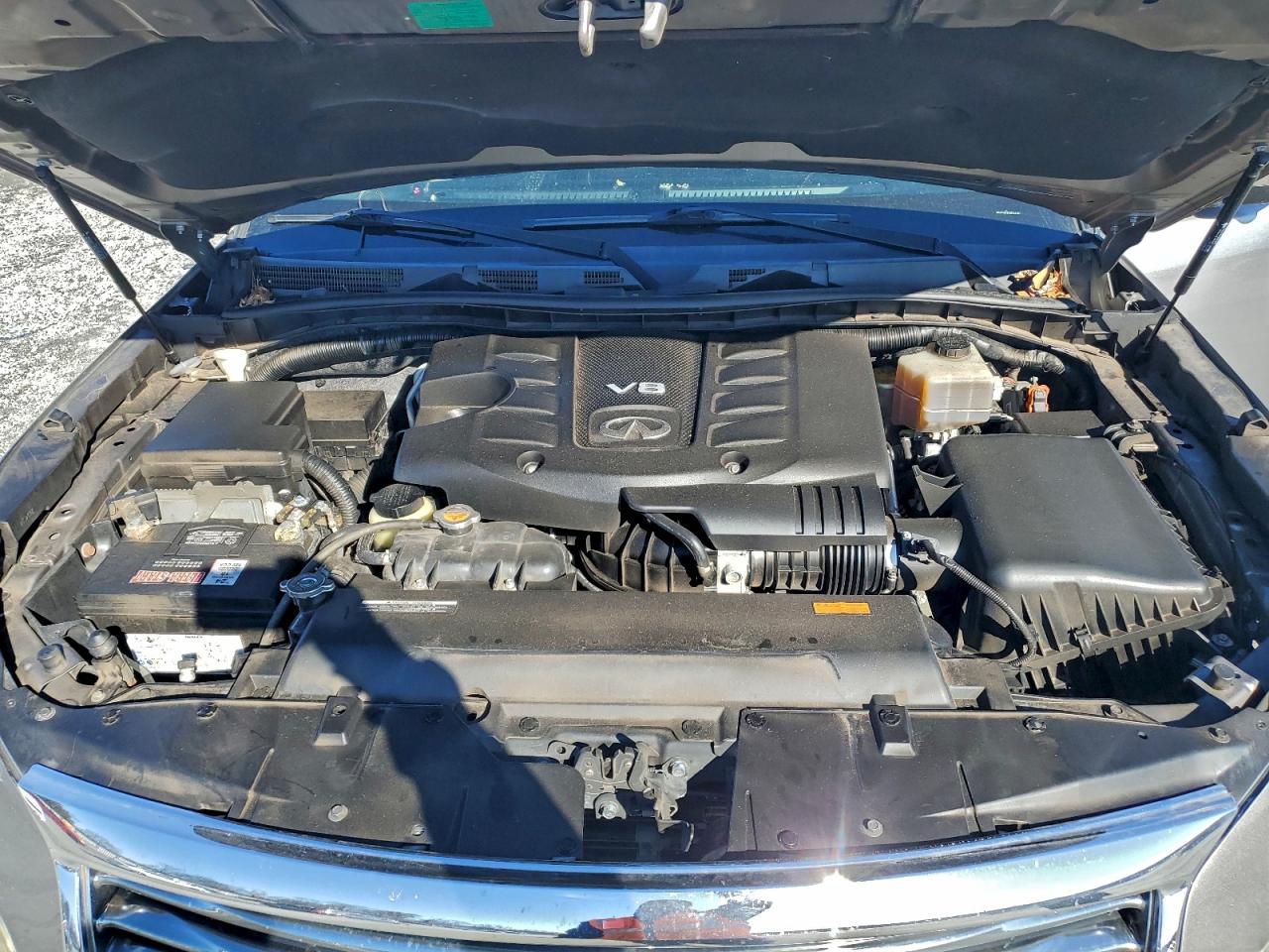 2012 Infiniti Qx56 Silver vin: JN8AZ2NDXC9715146