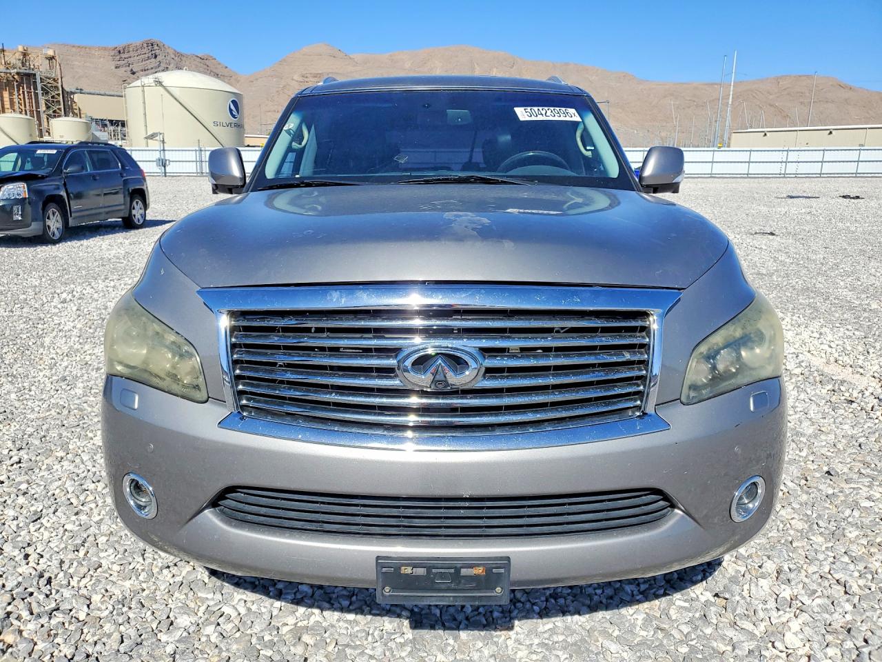 2012 Infiniti Qx56 Base Gray vin: JN8AZ2NDXC9715177