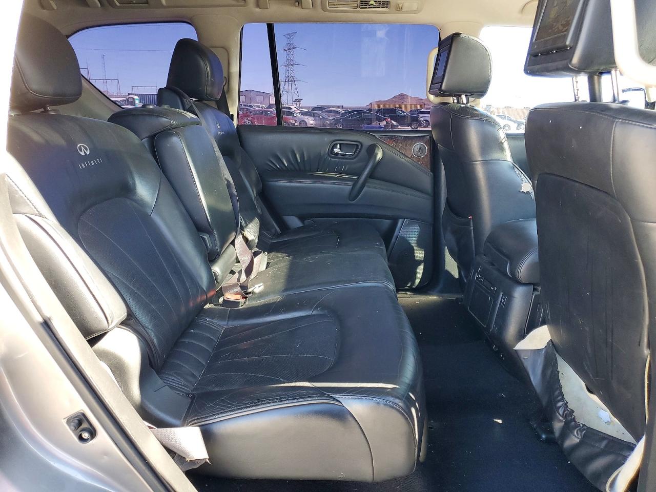 2012 Infiniti Qx56 Base Gray vin: JN8AZ2NDXC9715177