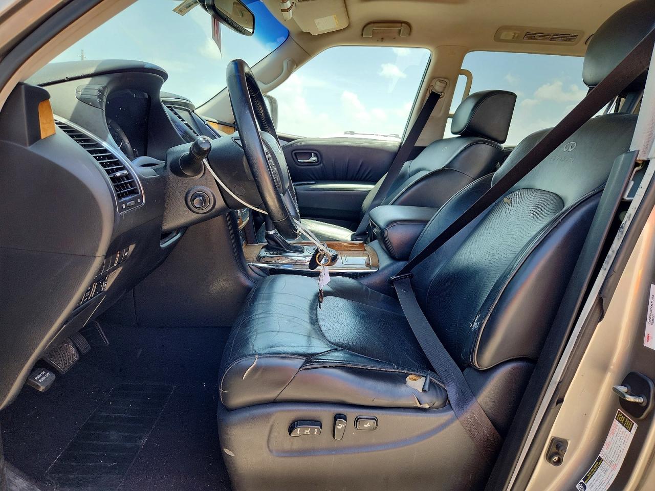 2012 Infiniti Qx56 Base Gray vin: JN8AZ2NDXC9715955