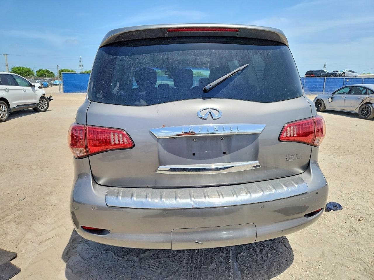 2012 Infiniti Qx56 Base Gray vin: JN8AZ2NDXC9715955