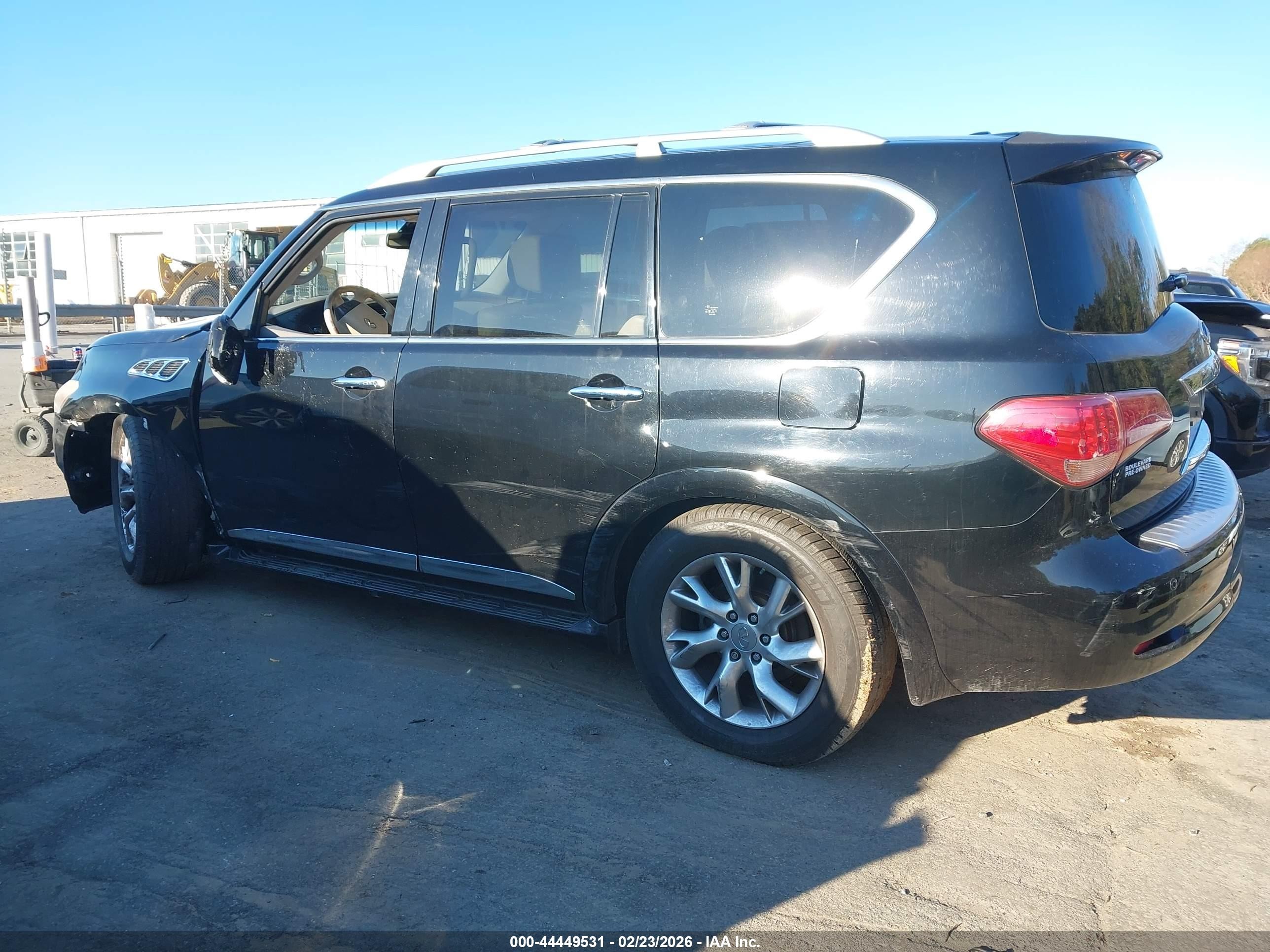 2013 Infiniti Qx56 Black vin: JN8AZ2NDXD9750111