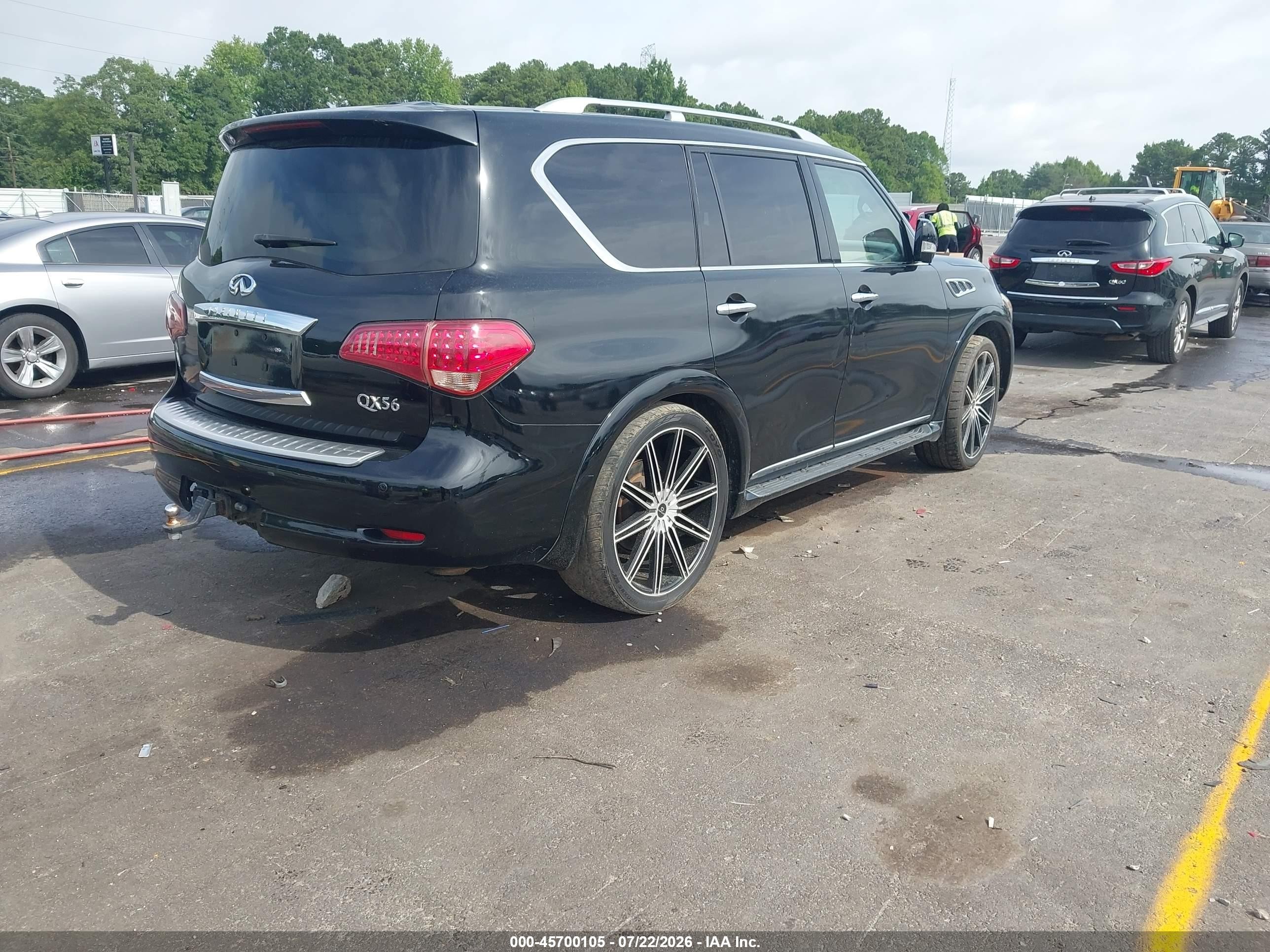 2011 Infiniti Qx56   Black vin: JN8AZ2NE0B9000271