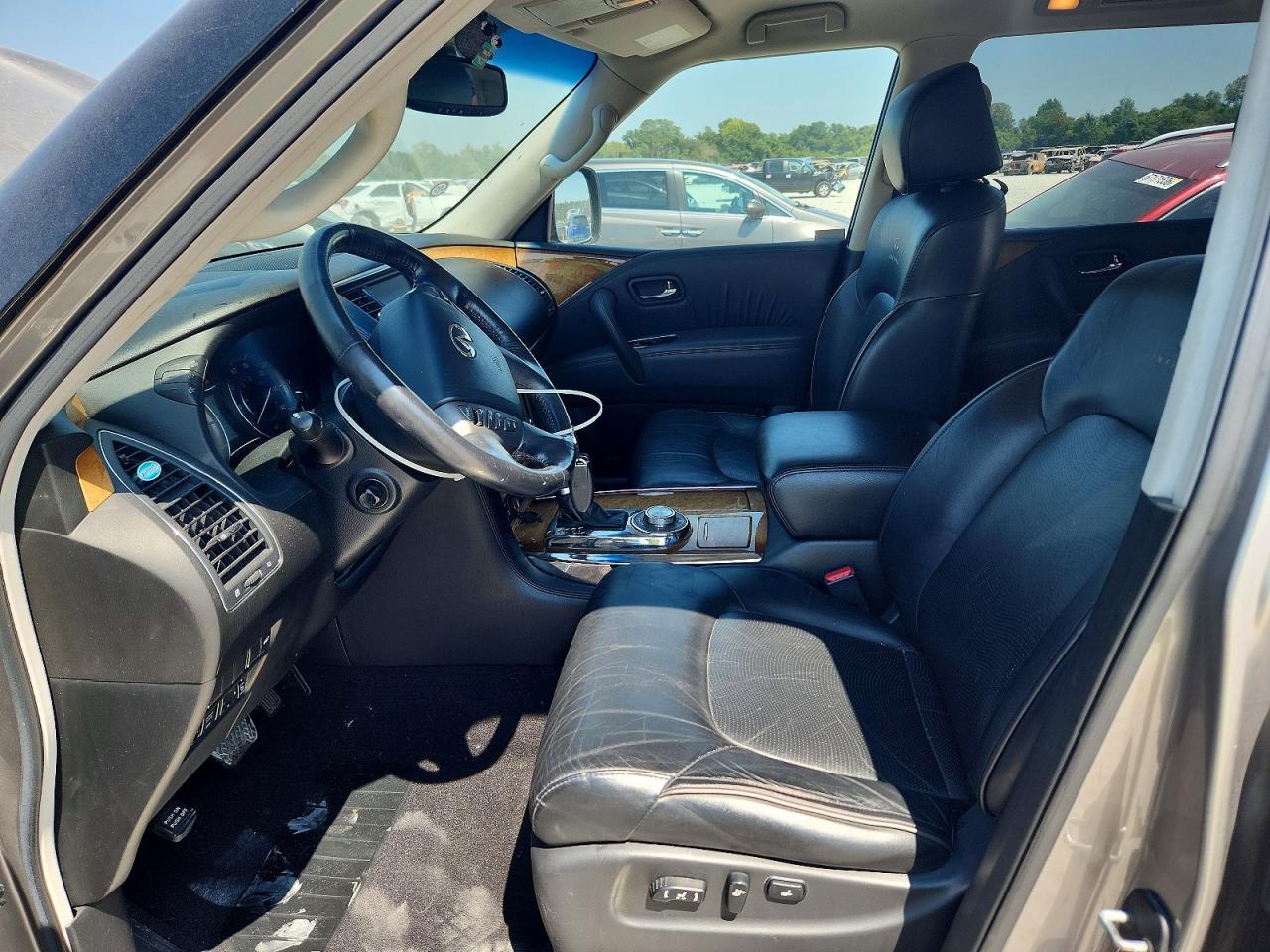 2012 Infiniti Qx56 Base Gray vin: JN8AZ2NE0C9016049