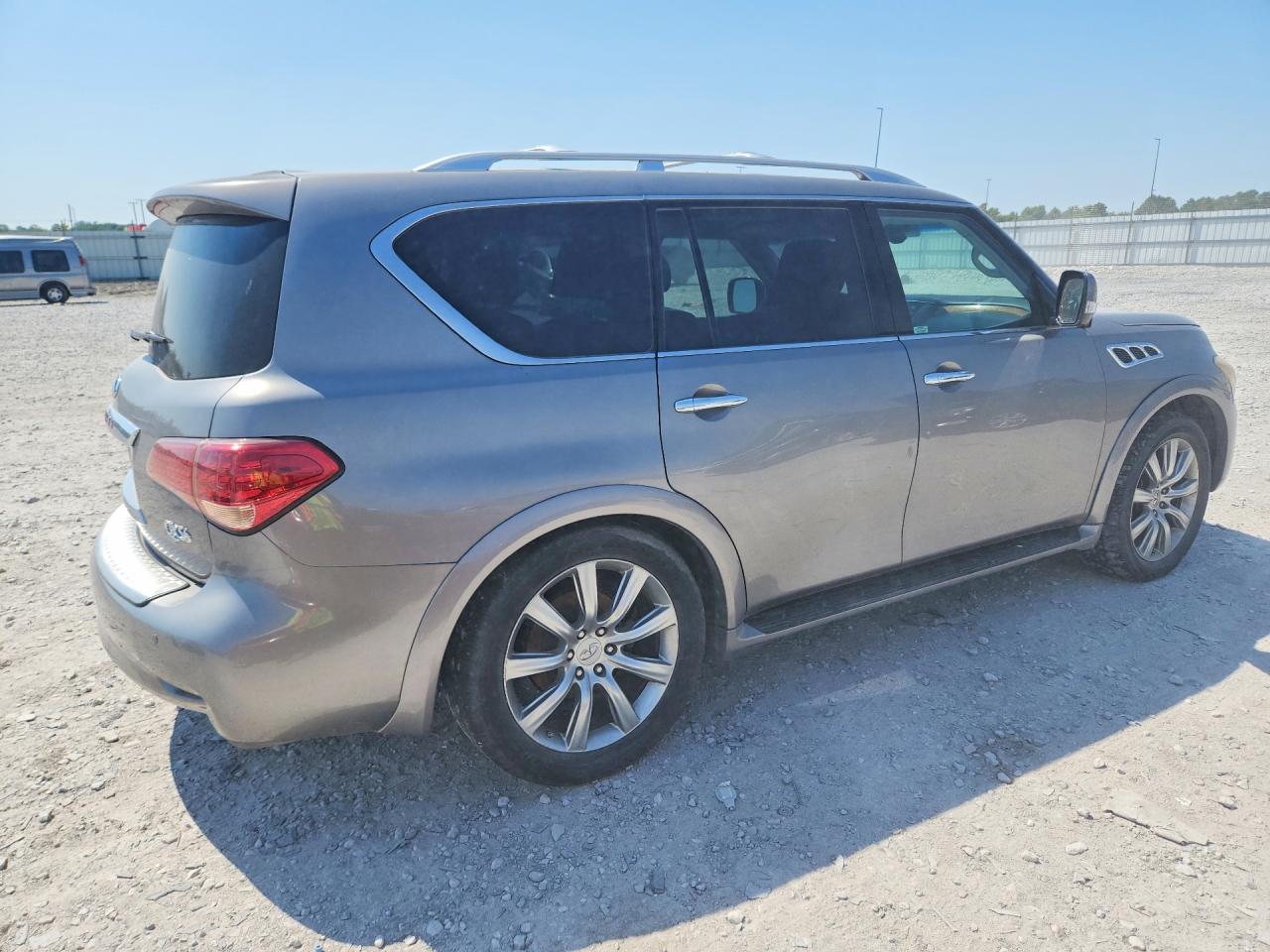 2012 Infiniti Qx56 Base Gray vin: JN8AZ2NE0C9016049