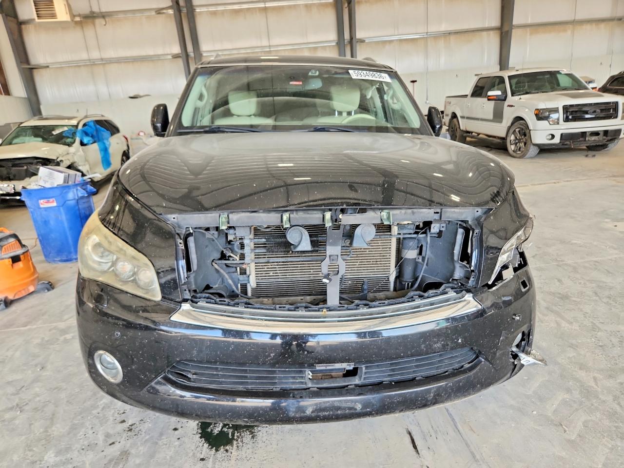 2012 Infiniti Qx56 Base Black vin: JN8AZ2NE0C9017136