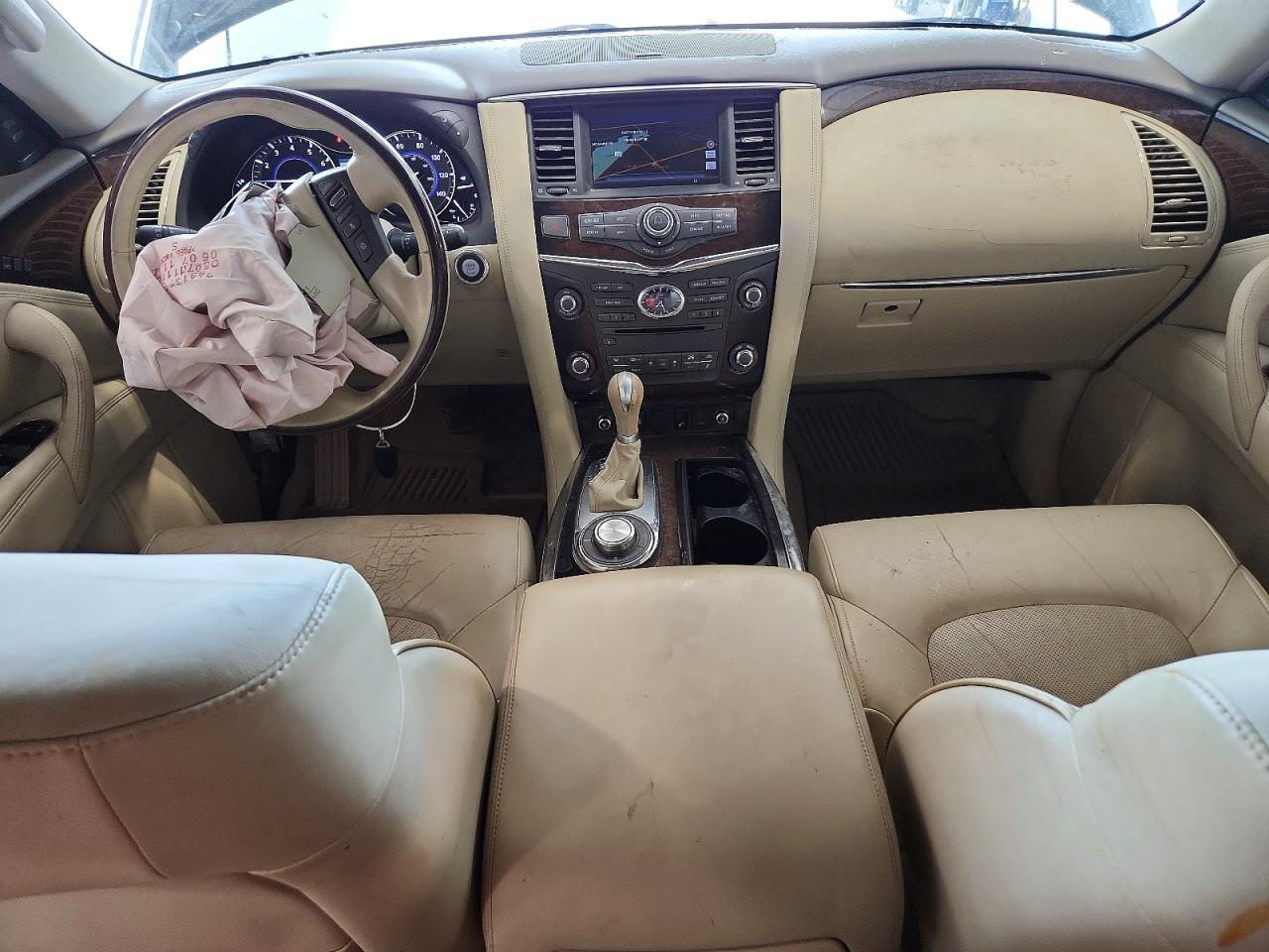 2012 Infiniti Qx56 Base Black vin: JN8AZ2NE0C9017136