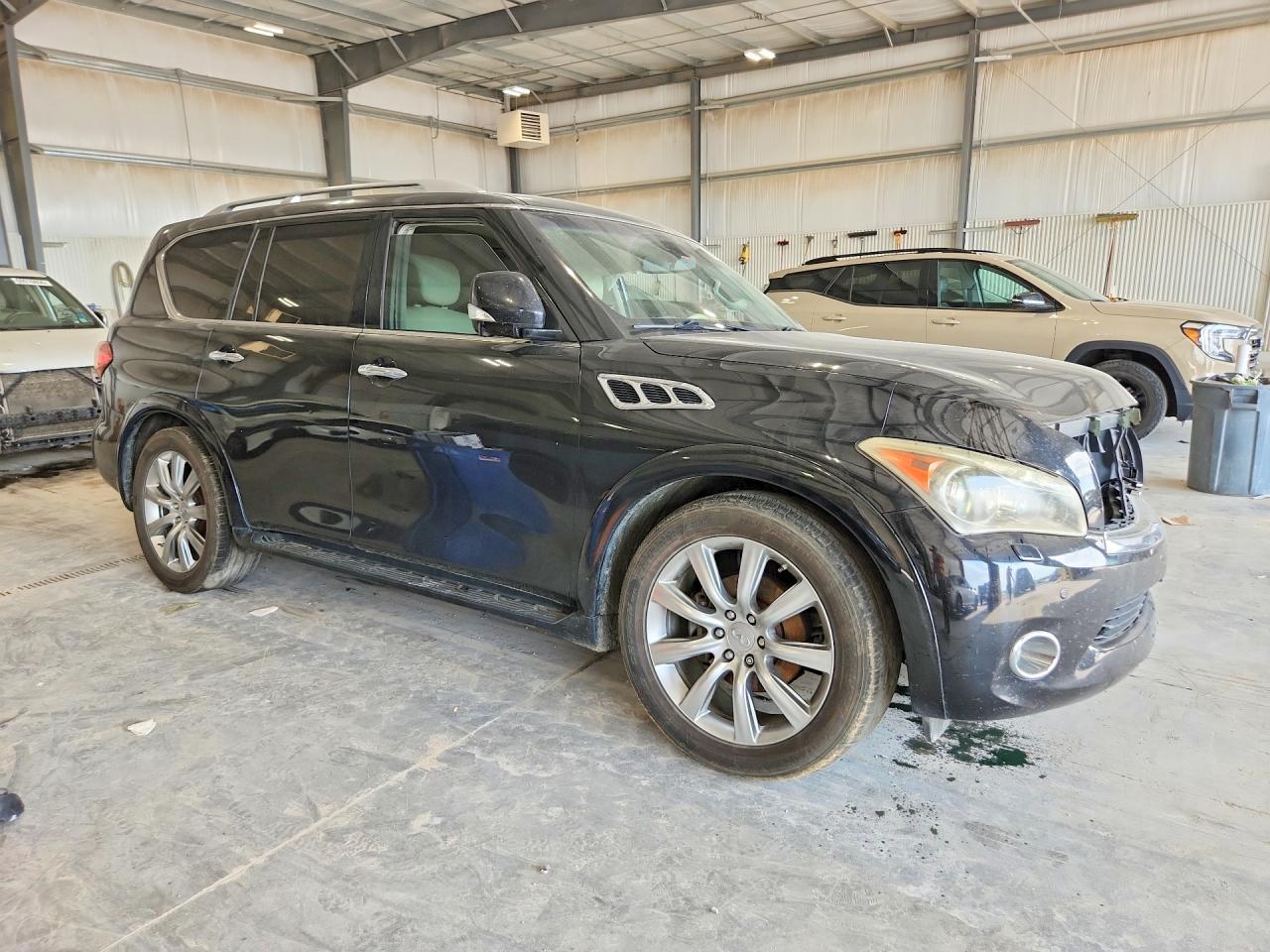 2012 Infiniti Qx56 Base Black vin: JN8AZ2NE0C9017136