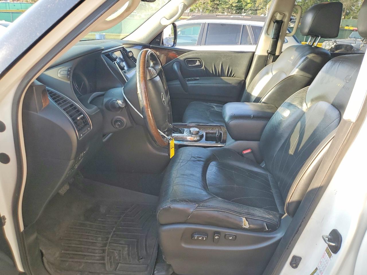 2012 Infiniti Qx56 Base Белый vin: JN8AZ2NE0C9017508