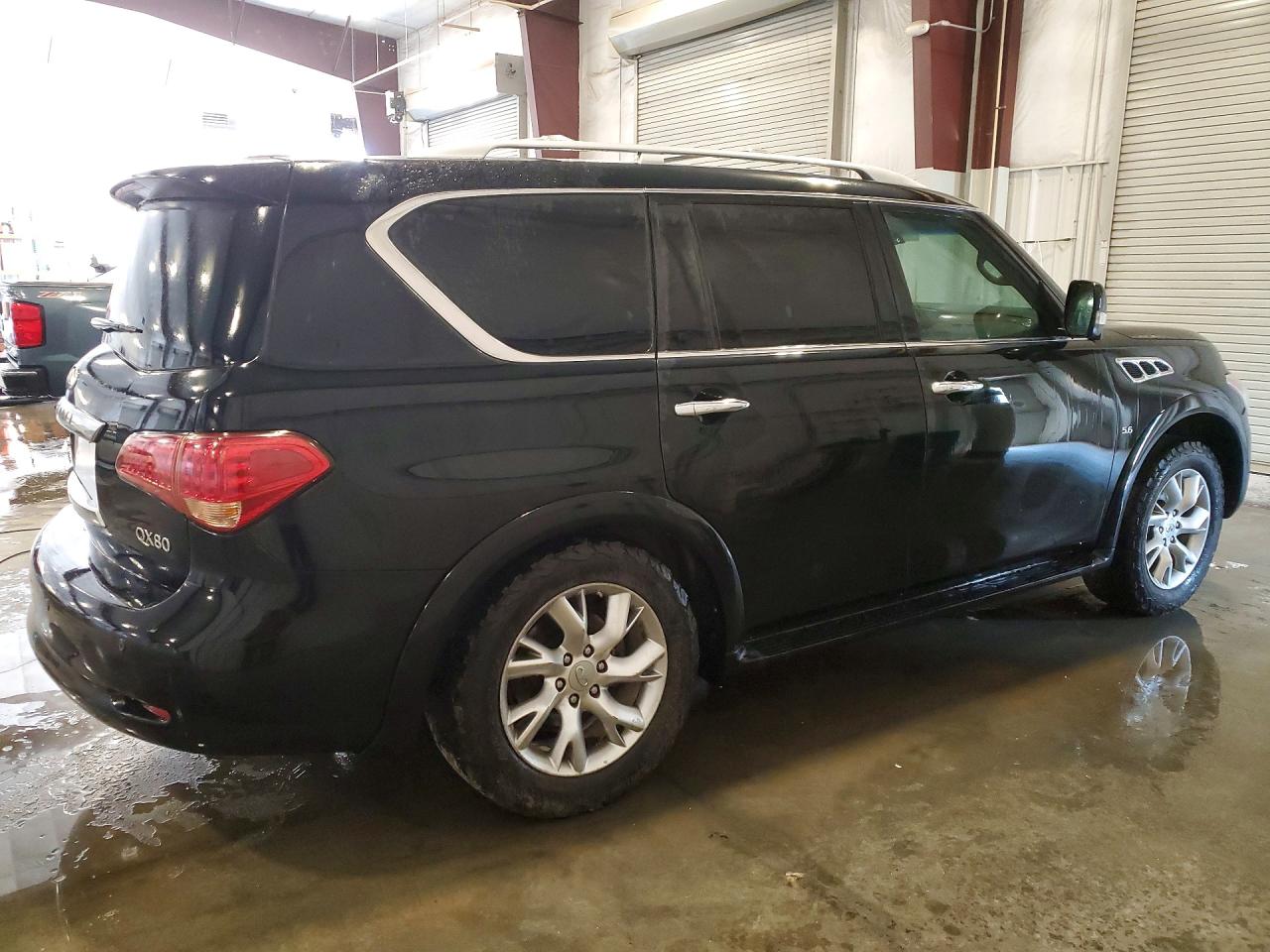 2014 Infiniti Qx80 Base Black vin: JN8AZ2NE0E9063651