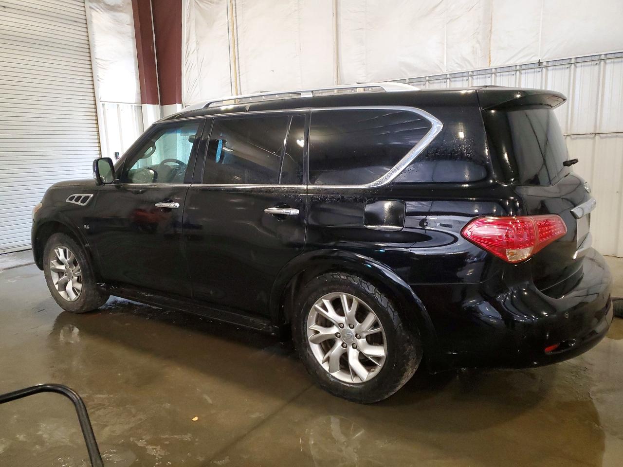2014 Infiniti Qx80 Base Black vin: JN8AZ2NE0E9063651