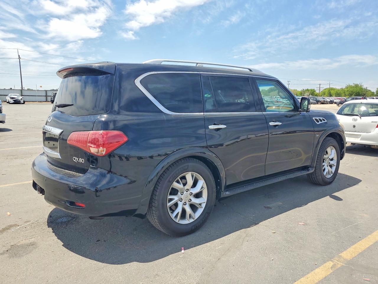 2014 Infiniti Qx80 Base Black vin: JN8AZ2NE0E9064797