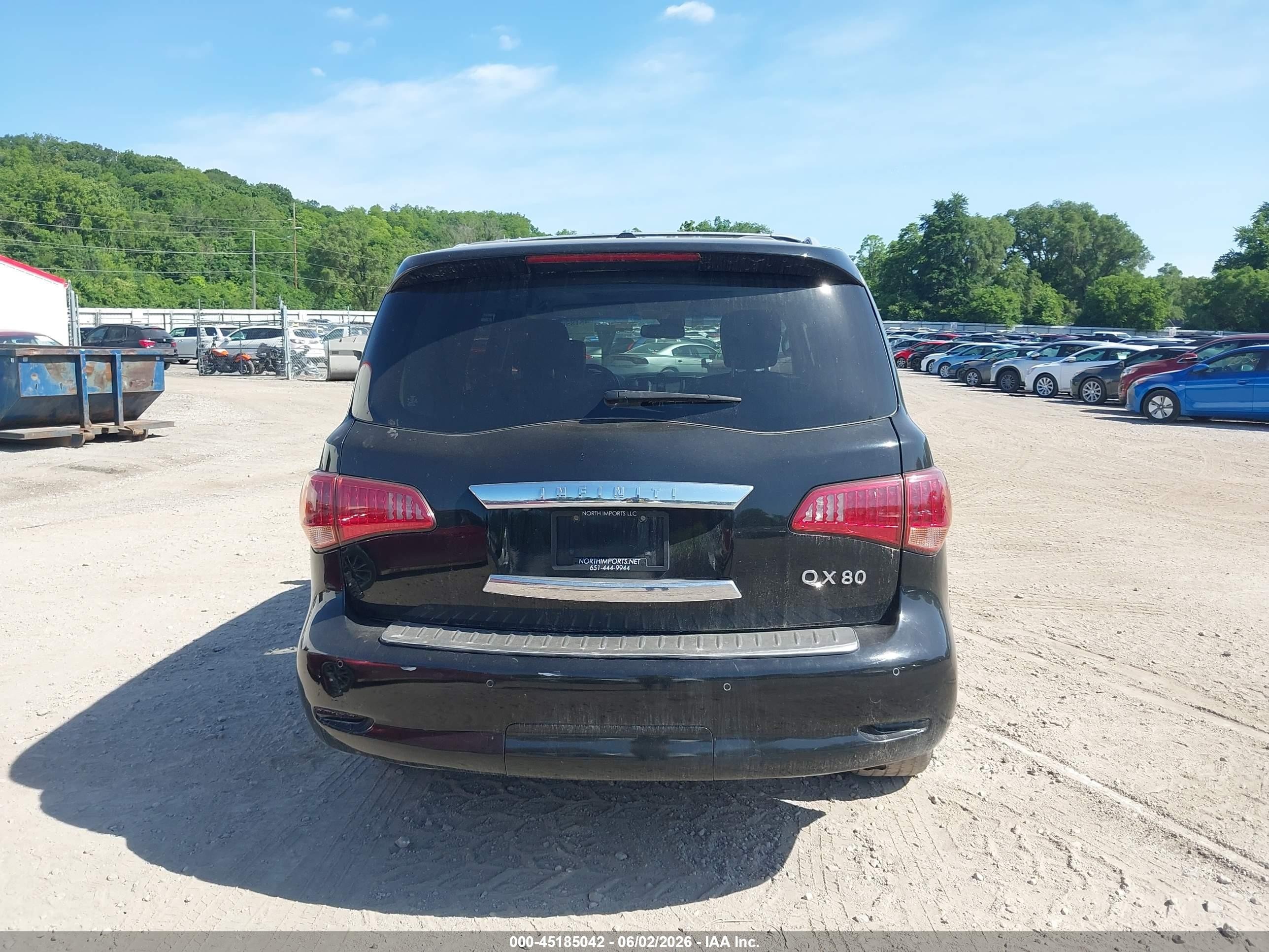 2014 Infiniti Qx80   Черный vin: JN8AZ2NE0E9066579