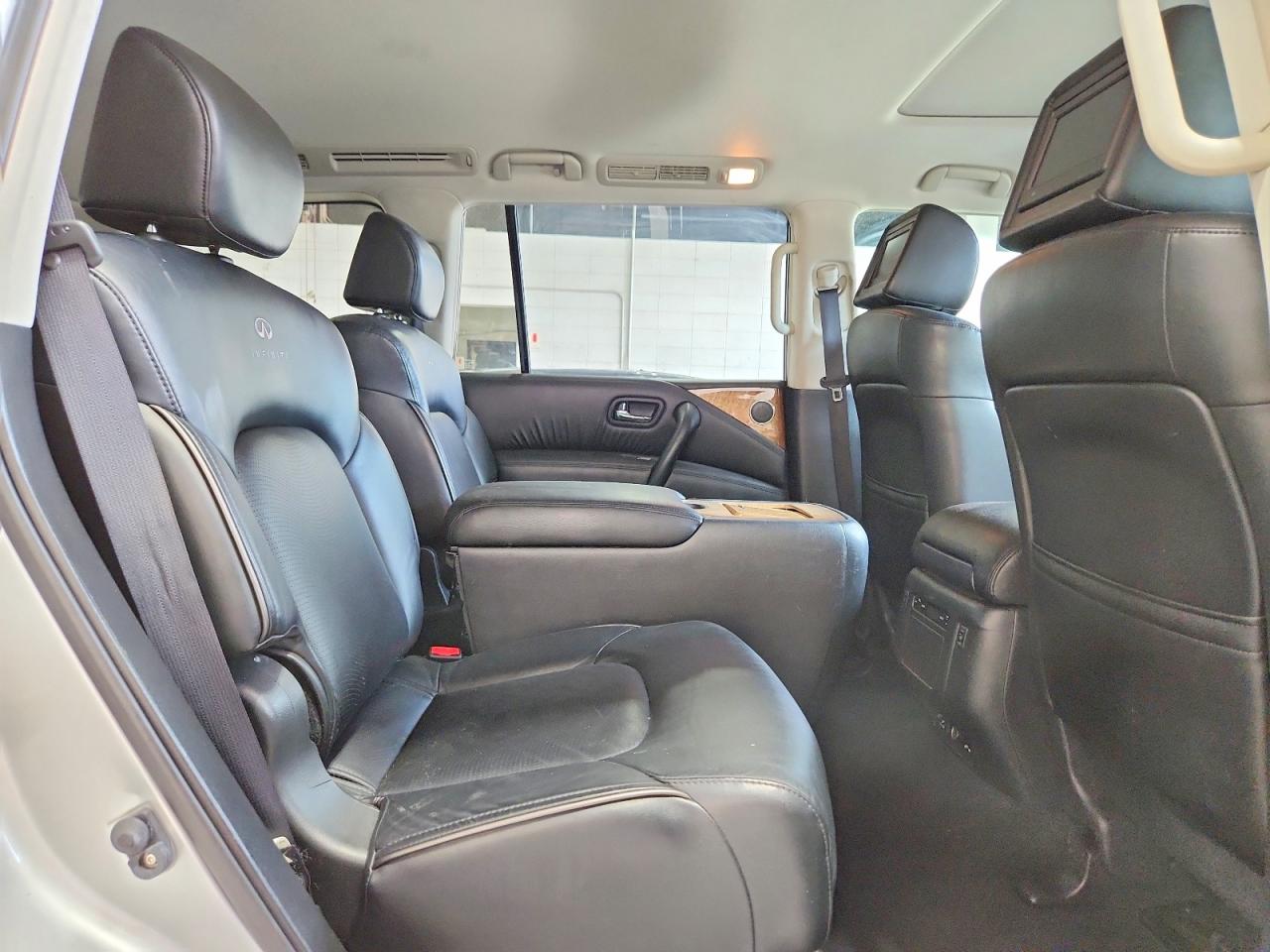 2014 Infiniti Qx80 Base Silver vin: JN8AZ2NE0E9067232