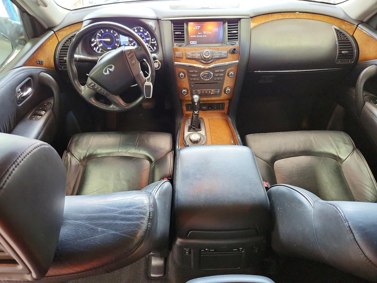 2014 Infiniti Qx80 Base Silver vin: JN8AZ2NE0E9067232