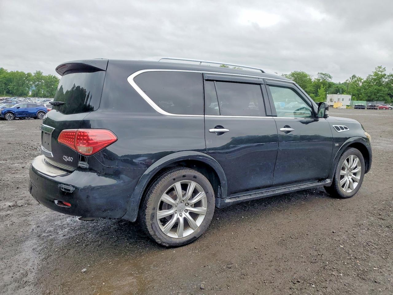 2014 Infiniti Qx80 Base Black vin: JN8AZ2NE0E9069210