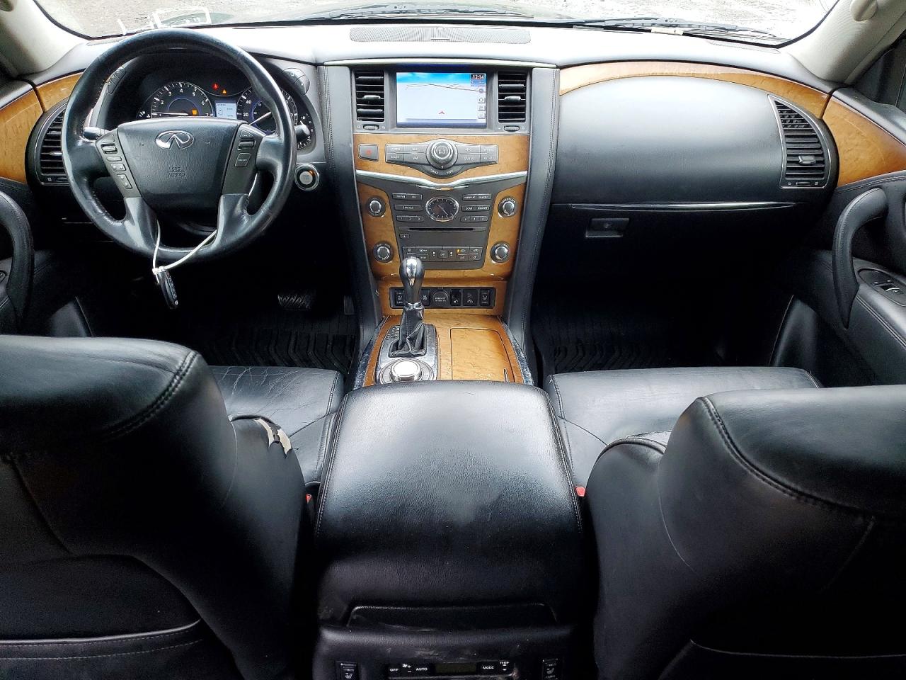 2014 Infiniti Qx80 Base Black vin: JN8AZ2NE0E9069210