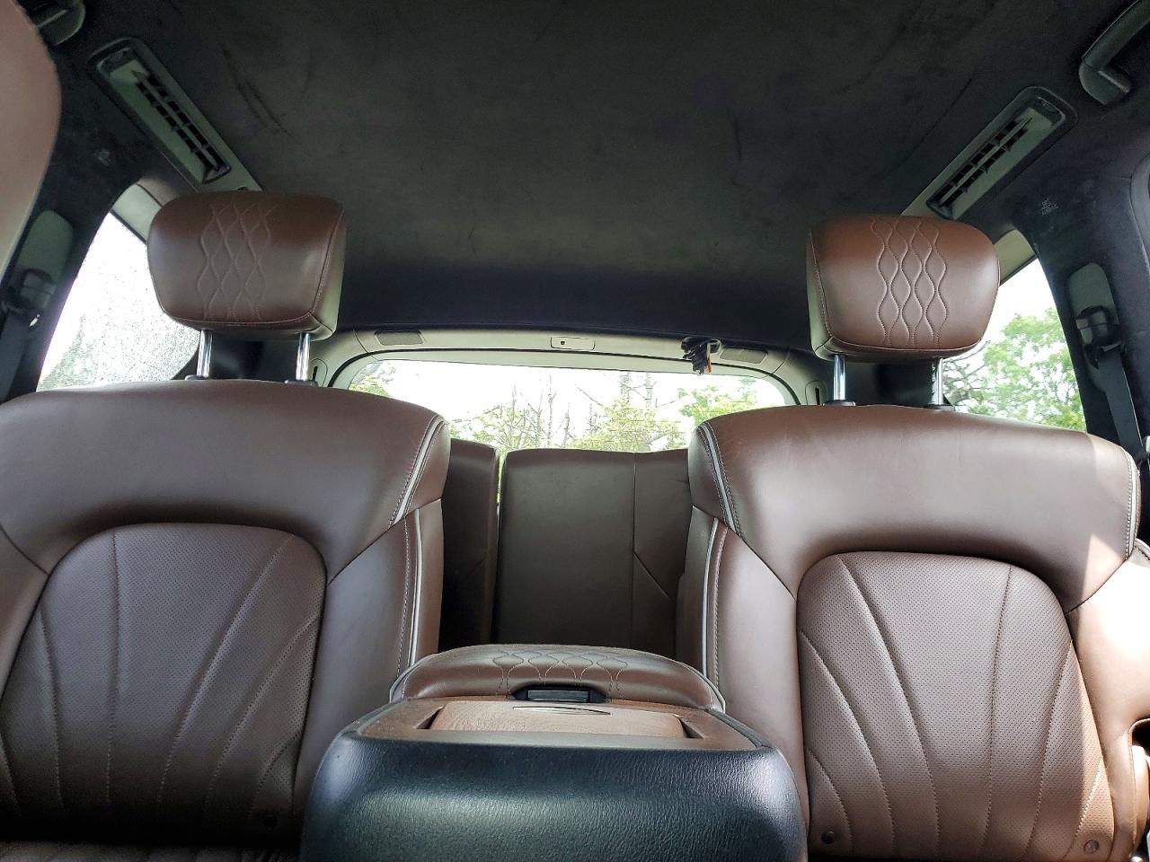 2015 Infiniti Qx80 Base White vin: JN8AZ2NE0F9082279