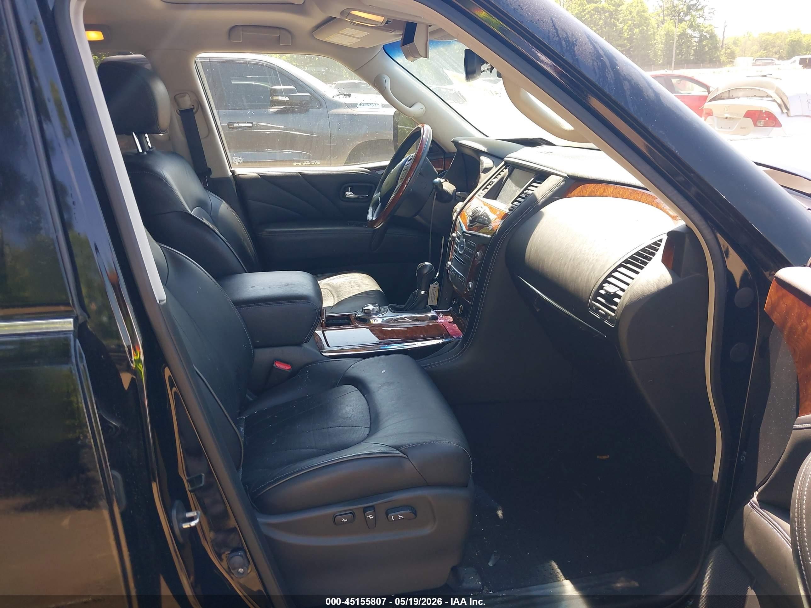 2015 Infiniti Qx80   Black vin: JN8AZ2NE0F9085845