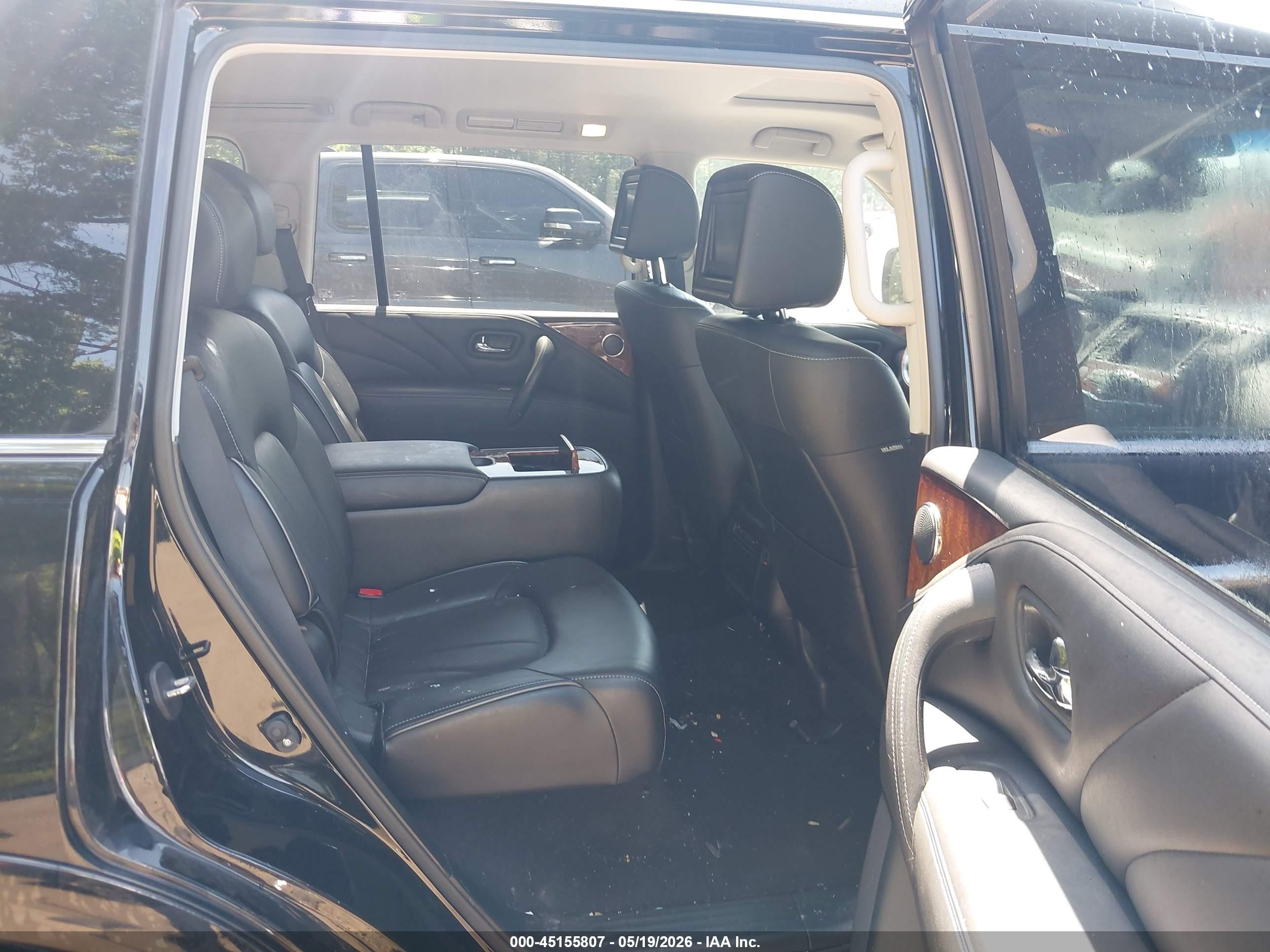 2015 Infiniti Qx80   Black vin: JN8AZ2NE0F9085845