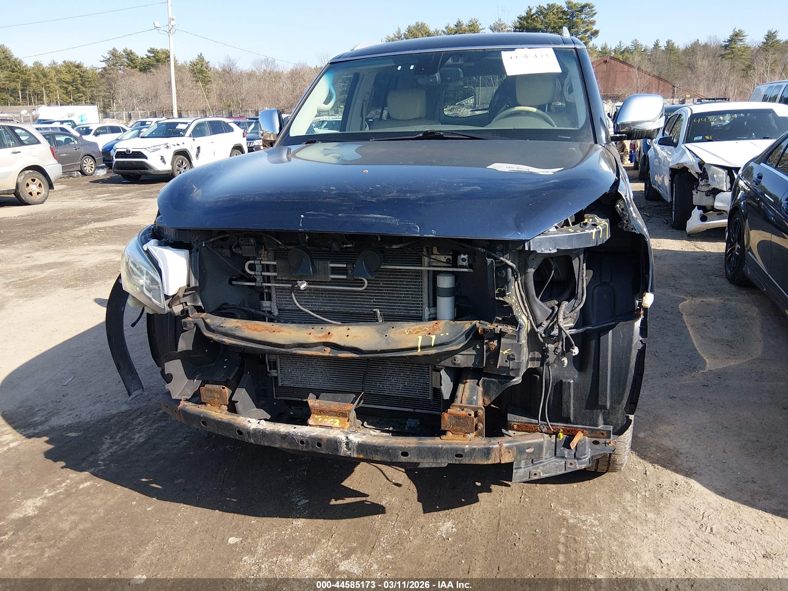 2016 Infiniti Qx80   Black vin: JN8AZ2NE0G9123477