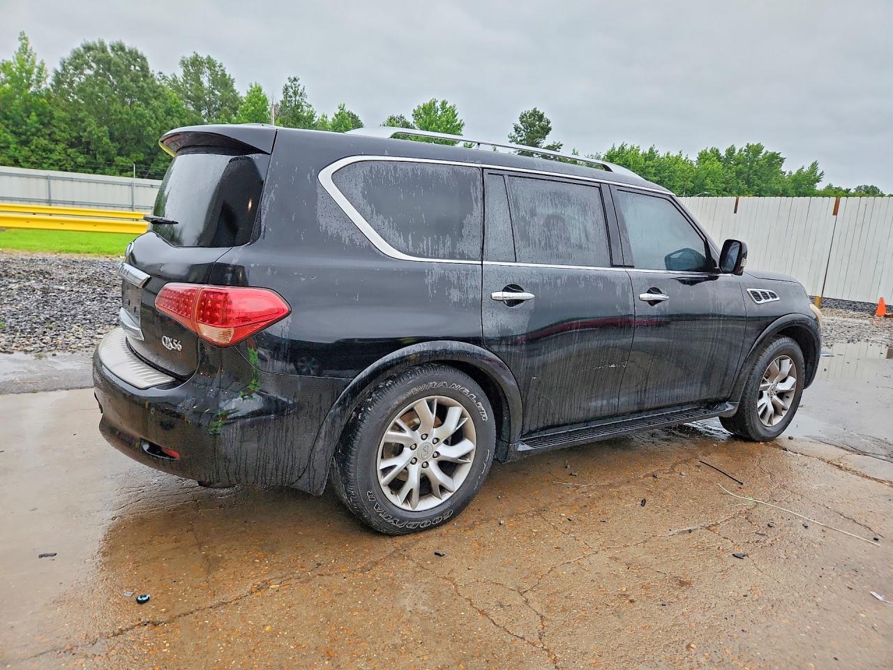 2011 Infiniti Qx56 Base Black vin: JN8AZ2NE1B9002983