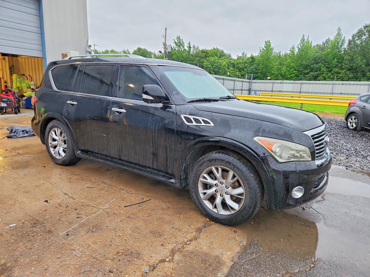 2011 Infiniti Qx56 Base Black vin: JN8AZ2NE1B9002983
