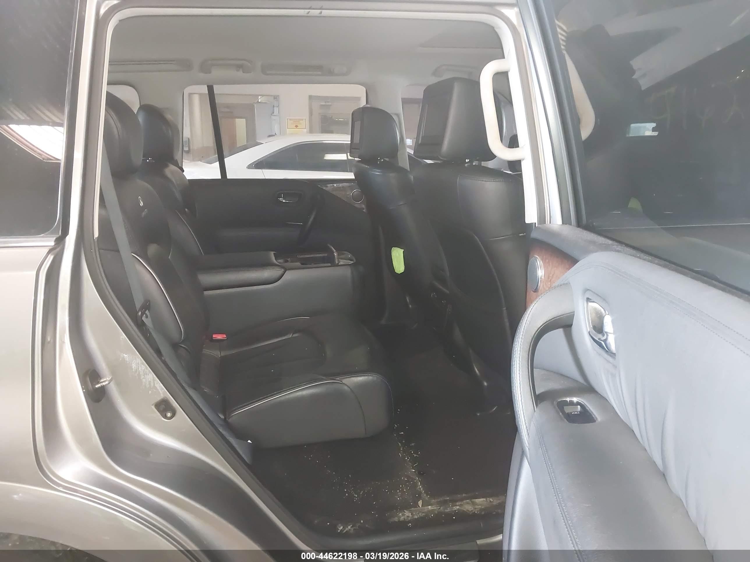 2012 Infiniti Qx56   Gray vin: JN8AZ2NE1C9022300
