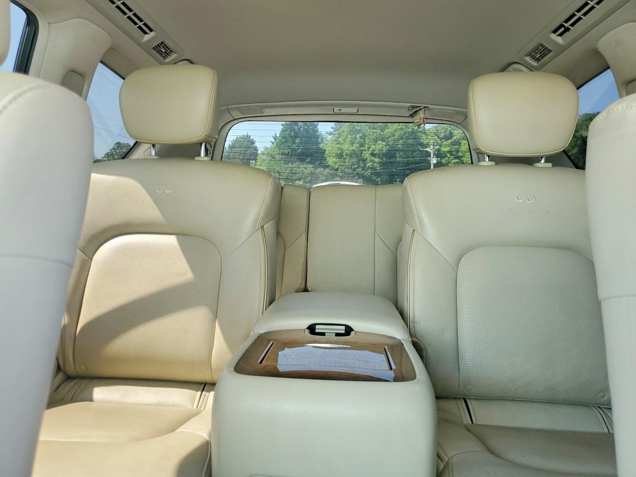 2013 Infiniti Qx56 Base White vin: JN8AZ2NE1D9040488