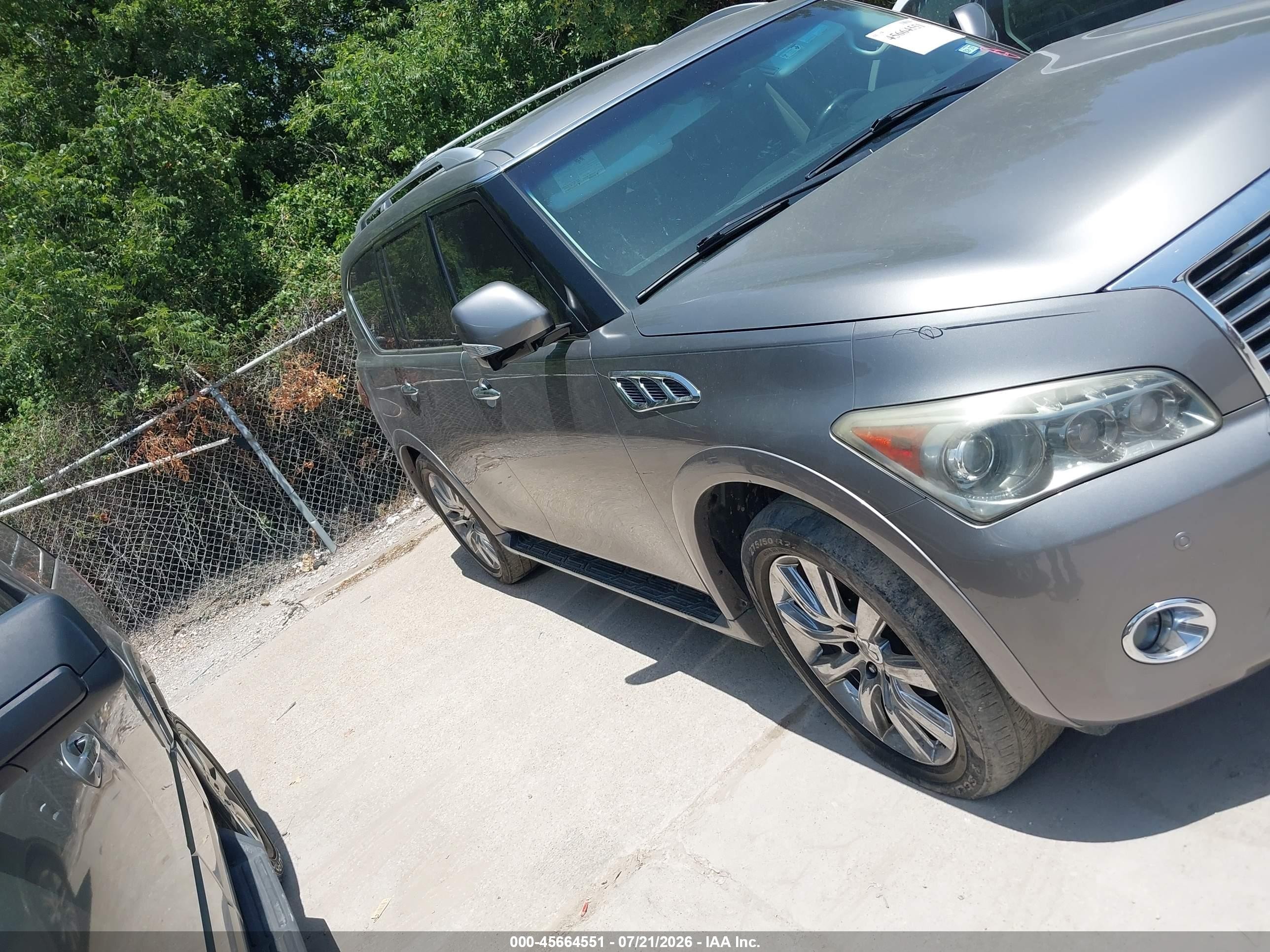 2013 Infiniti Qx56   Silver vin: JN8AZ2NE1D9061003
