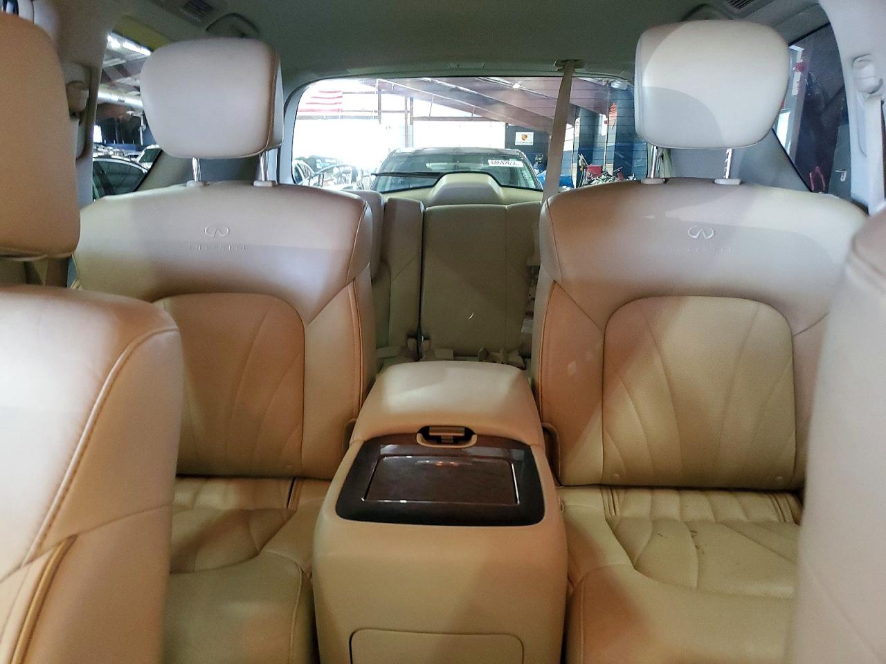 2014 Infiniti Qx80 Base Maroon vin: JN8AZ2NE1E9067613