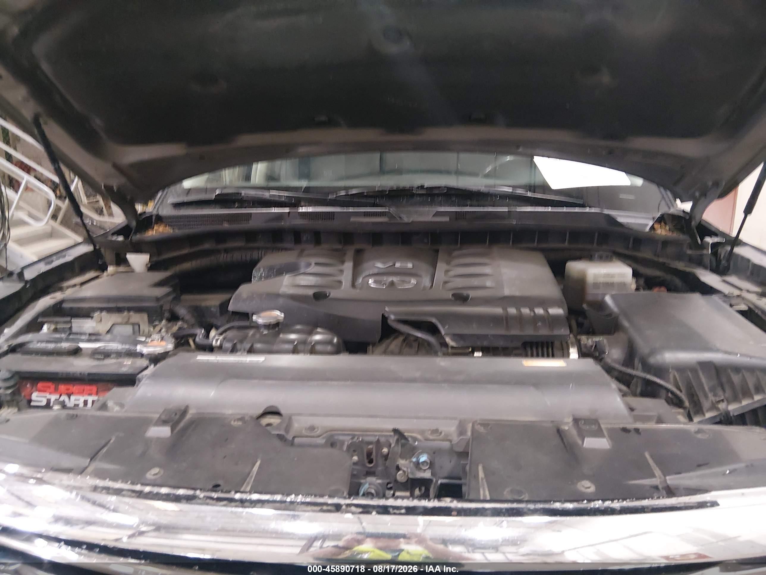 2014 Infiniti Qx80   Серый vin: JN8AZ2NE1E9067871