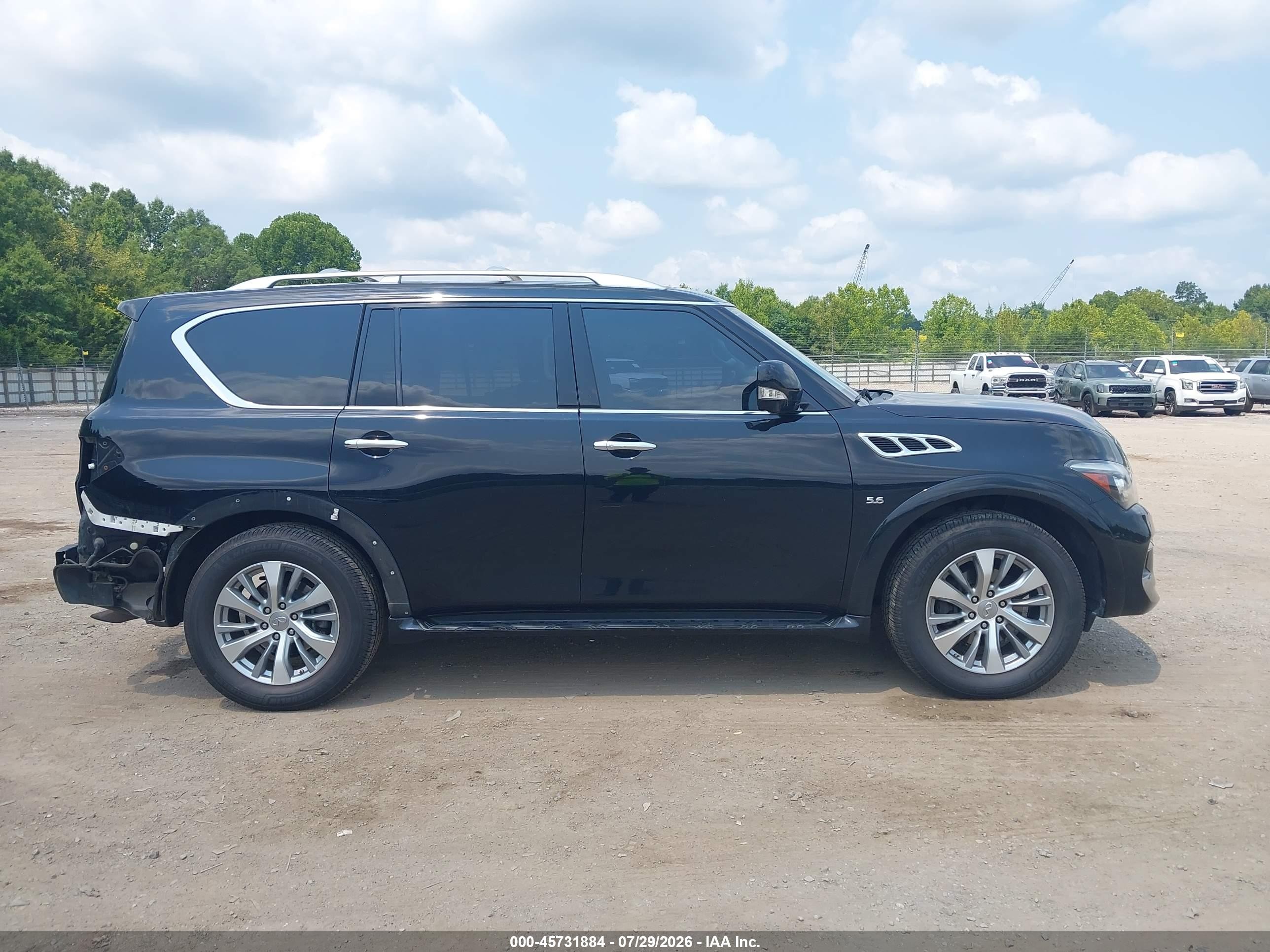 2015 Infiniti Qx80   Черный vin: JN8AZ2NE1F9081013