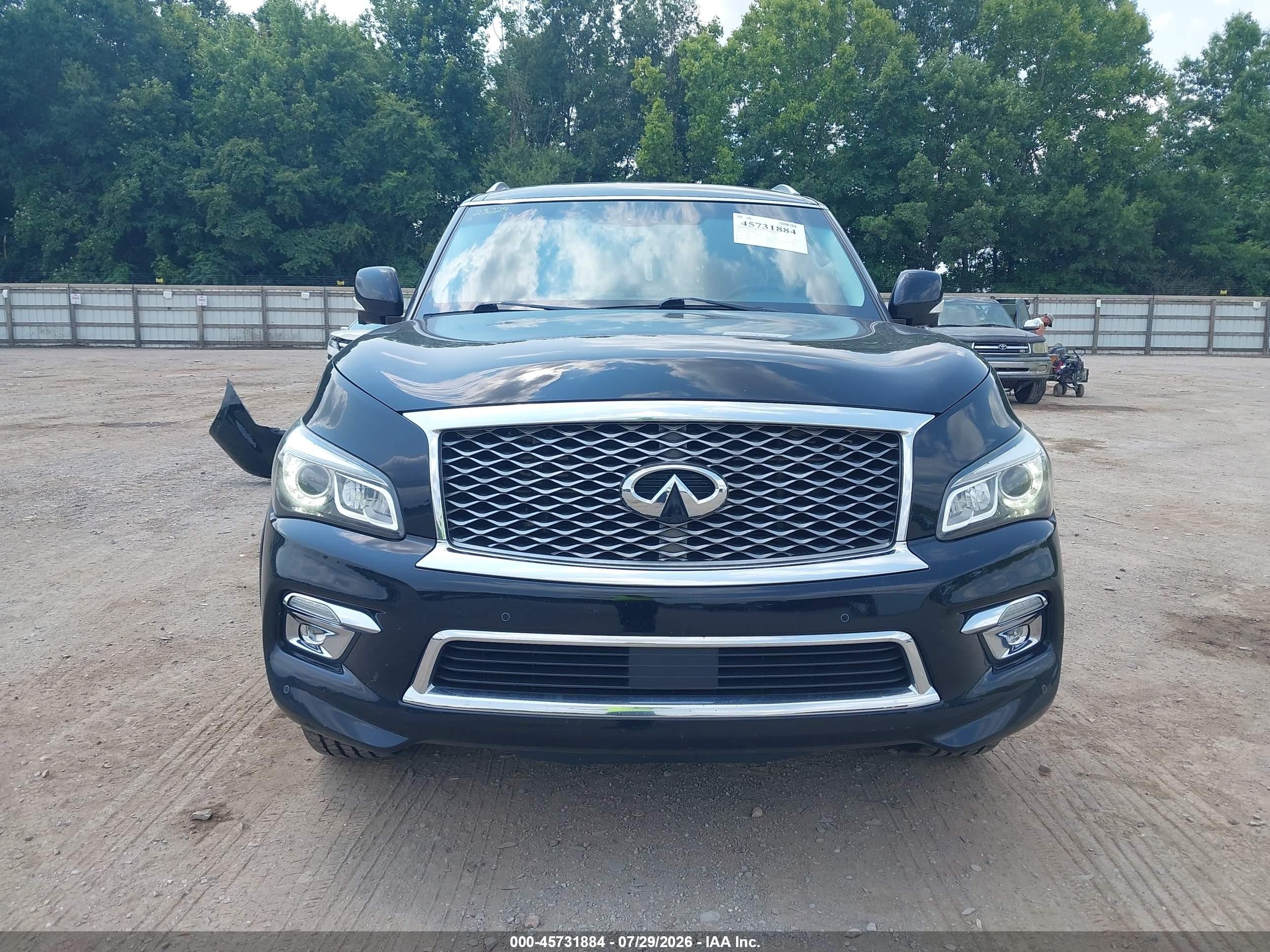 2015 Infiniti Qx80   Черный vin: JN8AZ2NE1F9081013