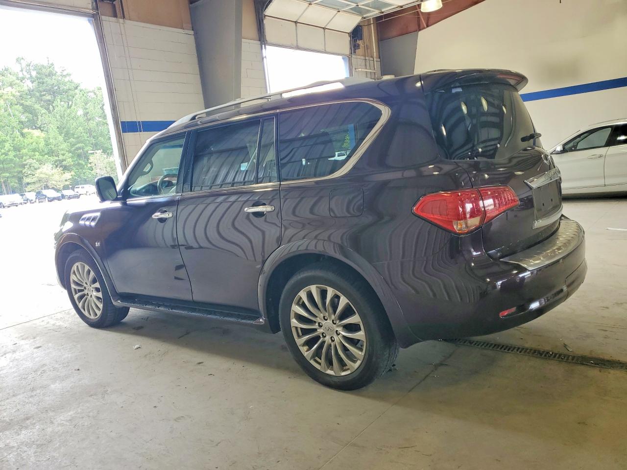 2015 Infiniti Qx80 Base Purple vin: JN8AZ2NE1F9084025