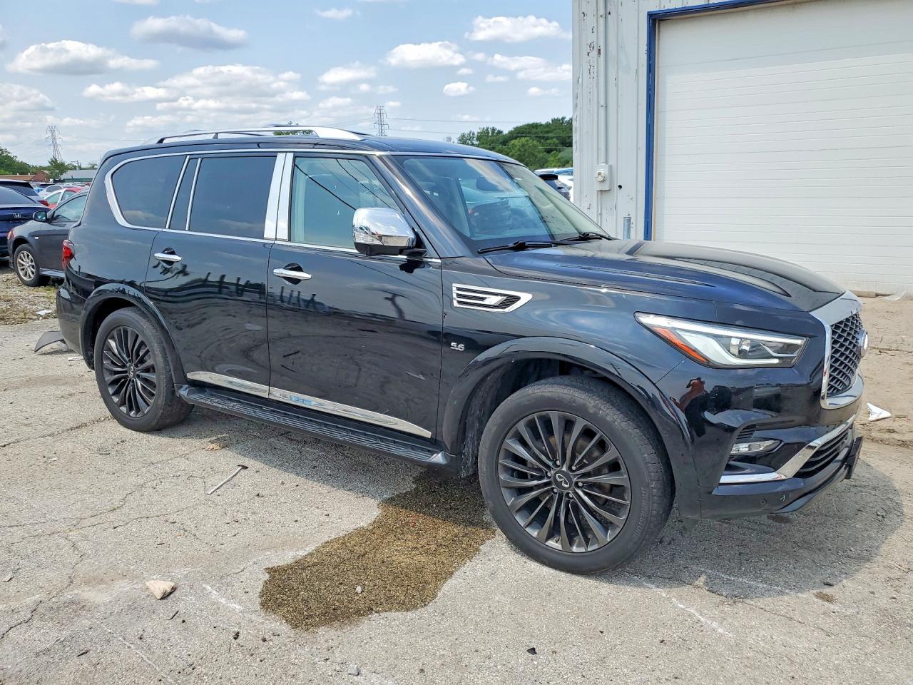 2019 Infiniti Qx80 Luxe Black vin: JN8AZ2NE1K9237626