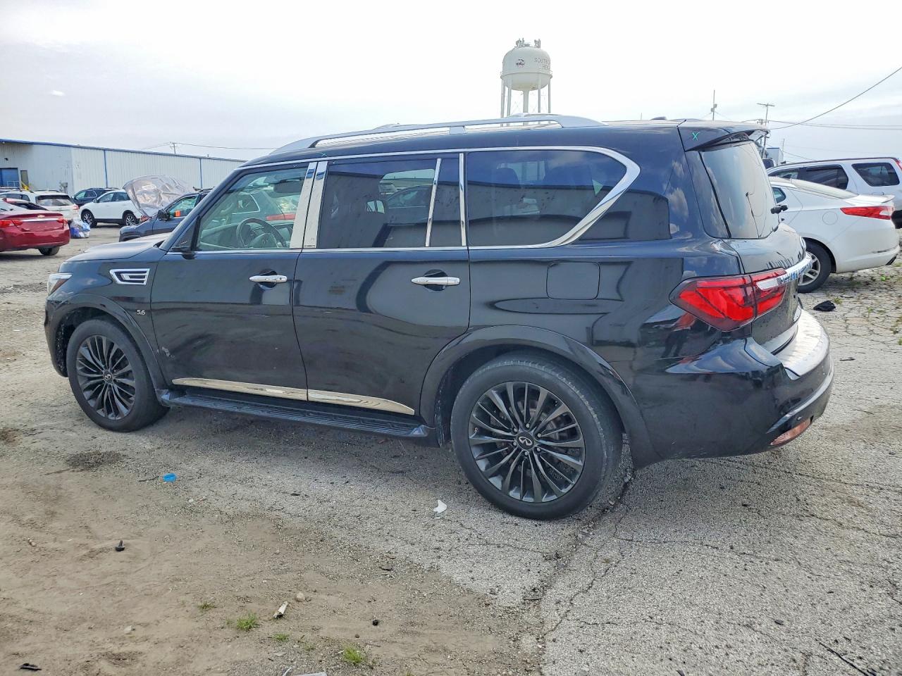 2019 Infiniti Qx80 Luxe Black vin: JN8AZ2NE1K9237626