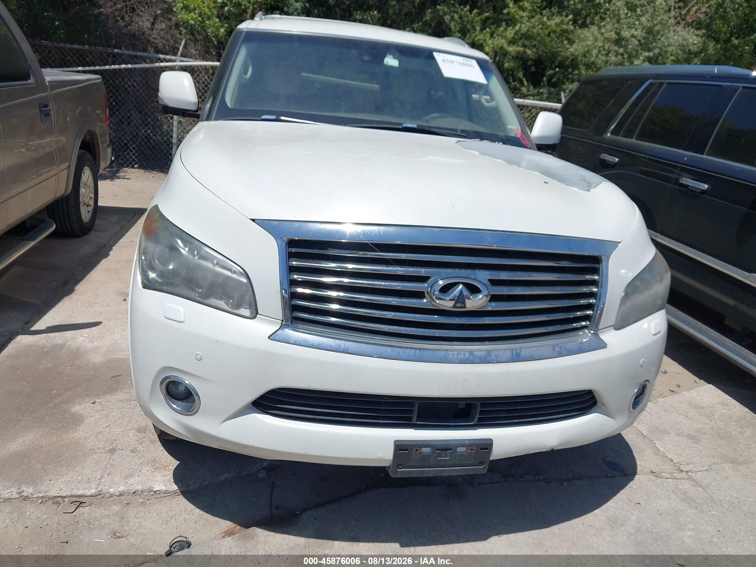 2011 Infiniti Qx56   Белый vin: JN8AZ2NE2B9002796