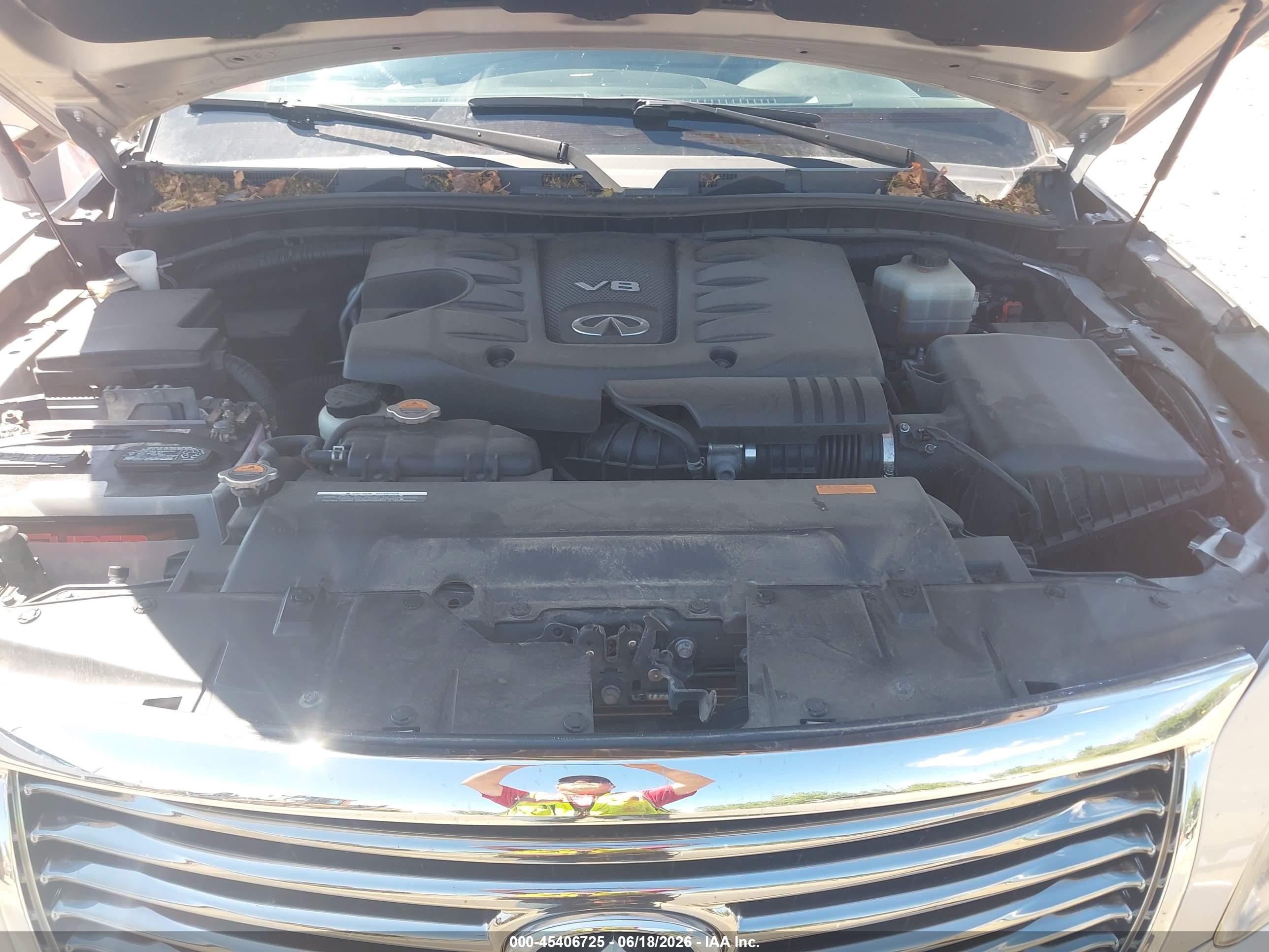 2011 Infiniti Qx56   Gray vin: JN8AZ2NE2B9005830